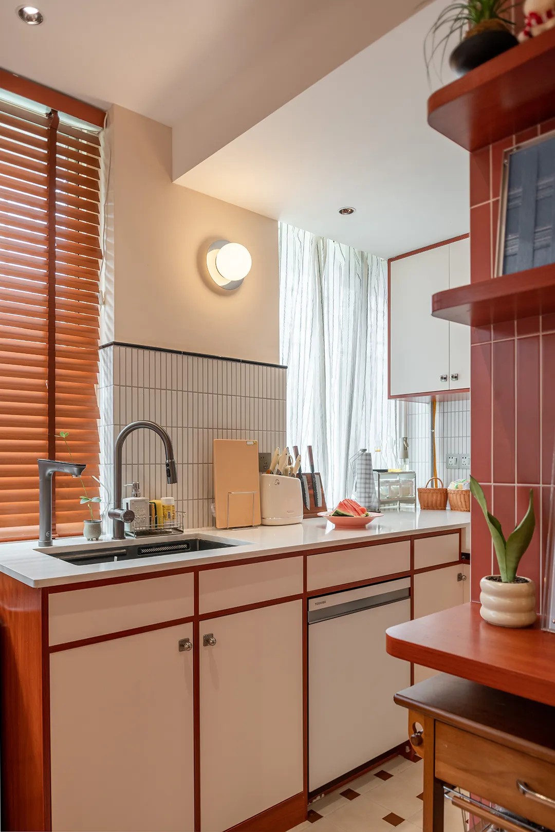 与家居博主的二搭中古风｜秋月｜全案托管设计